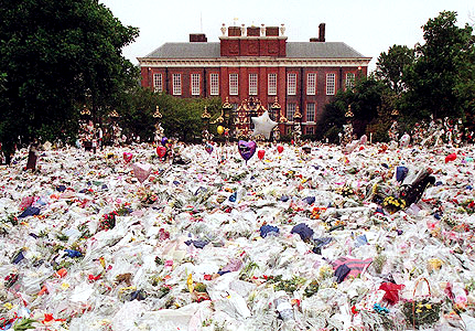 Flower  Funeral on Allison   S Birthday Party    Princess Diana Funeral Flowers
